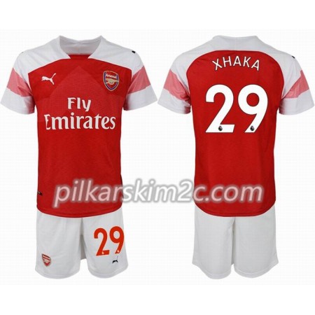 Koszulka Arsenal XHAKA 29 Dziecięca Główna 2018-2019 - Koszulki Piłkarskie